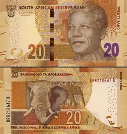AFRIQUE DU SUD - PICK 139b - 20 RAND - 2013