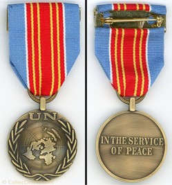 Médaille commémorative de l' UNPREDEP - Macédoine