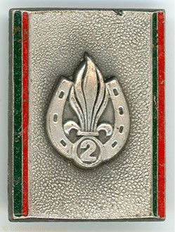 Insigne Légion Etrangère - 2° Régiment Infanterie