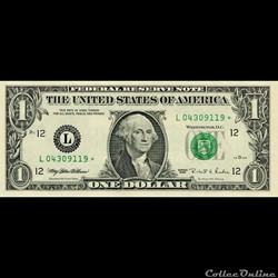 L- 1$ Federal Reserve Notes - Small Size 1995 Series