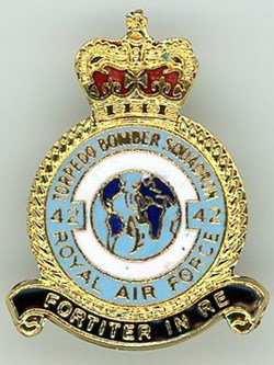 Insigne R.A.F - 42° Squadron (XLII°)