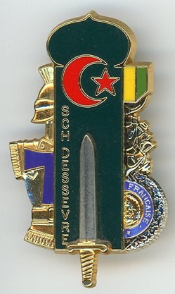 Insigne - Promo DESSEVRE, SCH, 77° ESOA Trans, glaive 35 mm