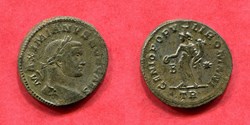 MAXIMIEN HERCULE - GENIO POPV-LI ROMANI/ B|*// TR - RIC 277b