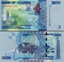 OUGANDA - PICK 50a - 2000 SHILLINGS - 2010