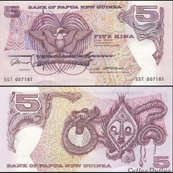 PAPOUASIE NOUVELLE GUINÉE - PICK 14 a - 5 KINA - 1993