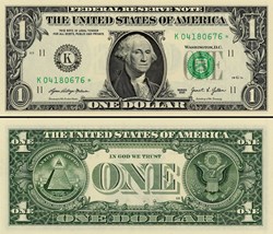 K- 1$ Federal Reserve Notes - Small Size 2021 Series