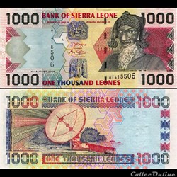 SIERRA LEONE - PICK 24 c - 1000 LEONES - 2006