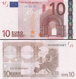 10 EUROS - SIGNATURE DRAGHI - PICK 15 Y - GRÈCE