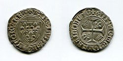 Royale - Charles VI - Blanc dit Guénar - Sainte Menehould ou Chalons en Champagne