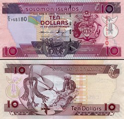 ILES SALOMON - PICK 27 a 3 - 10 DOLLARS - 2011