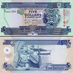 ILES SALOMON - PICK 26 a 2 - 5 DOLLARS - 2009
