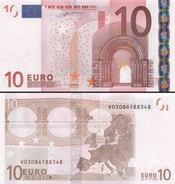 10 EUROS - SIGNATURE DUISENBERG - PICK 2 V1 - ESPAGNE