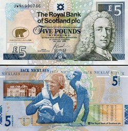 ÉCOSSE - PICK 365 - 5 POUND - ROYAL BANK OF SCOTLAND - 2005