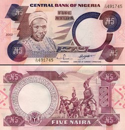 NIGERIA - PICK 24 G 2 - 5 NAIRA - 2002