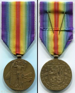Médaille de la Victoire dite Interalliée - Tchécoslovaquie
