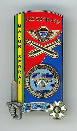 Insigne ENSOA - 317° Promotion Serrat Thierry