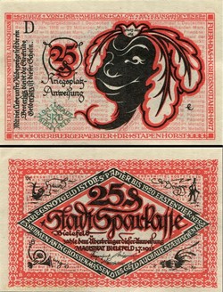 Bielefeld 25 Pfennig