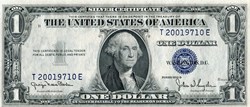 $1 SILVER CERTIFICATE SERIES 1935D