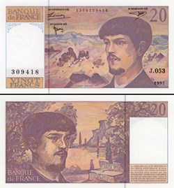 FRANCE - 20 FRANCS - 1997 - J.053