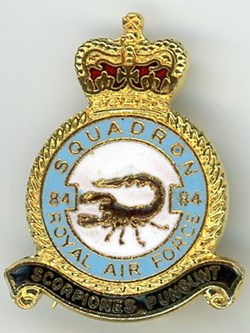 Insigne R.A.F - 84° Squadron (LXXXIV°)