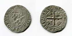 Royale - Charles VI - Blanc dit Guénar - Saint Lô