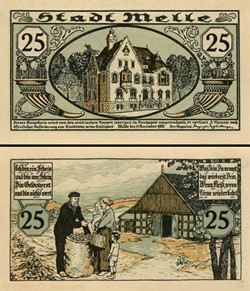 Melle 25 Pfennig