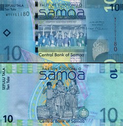 SAMOA - PICK 39 - 10 TALA - 2008