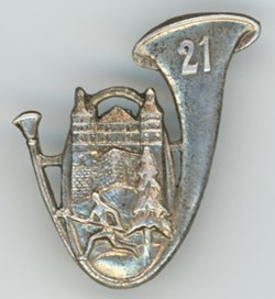 Insigne du 21° Bataillon de Chasseurs à Pied