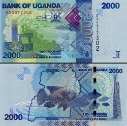 OUGANDA - PICK 50g - 2000 SHILLINGS - 2022