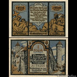 Rothenburg ob der Tauber 1 Mark