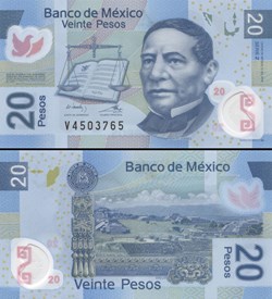 MEXIQUE - PICK 122z - 20 PESOS - 2016