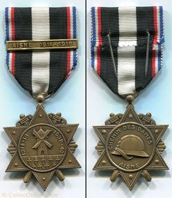 Médaille des Rescapés de l'Aisne