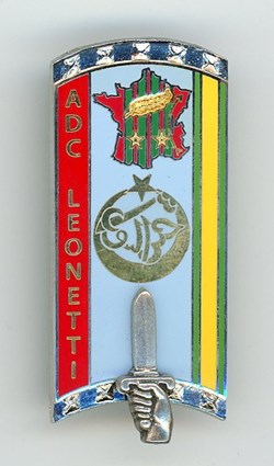 Insigne ENSOA - 258° Promotion Leonetti François