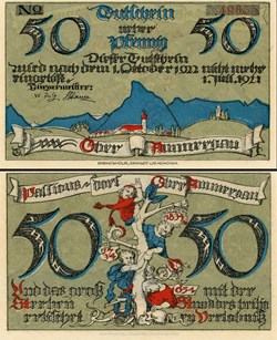 Oberammergau 50 Pfennig