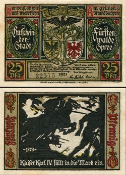 Fürstenwalde - 25 Pfennig