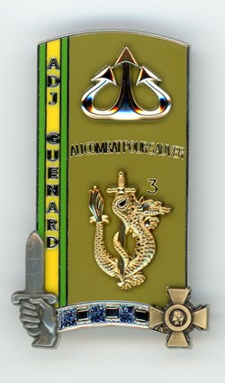 Insigne ENSOA - 357° Promotion Frédéric Guenard