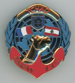 Insigne OPEX - Mission Daman XVII