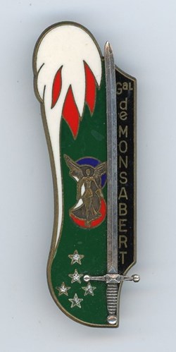 Insigne Saint Cyr  - 169° Promotion Général de Monsabert