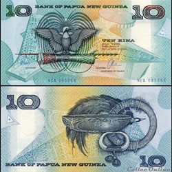 PAPOUASIE NOUVELLE GUINÉE - PICK 09 d - 10 KINA - 1997