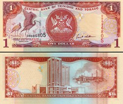 TRINIDAD ET TOBAGO - PICK 41b - 1 DOLLAR - 2002