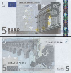 5 EUROS - SIGNATURE DUISENBERG - PICK 1 Y 1 - GRÈCE