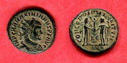 MAXIMIEN HERCULE - CONCORDIA MI-LITVM - RIC 016b