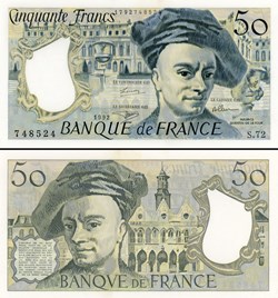 FRANCE - 50 FRANCS - 1992