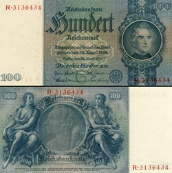 ALLEMAGNE - PICK 183 a1 - 100 MARK - 1935