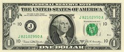 J- 1$ Federal Reserve Notes - Small Size 1969C Series