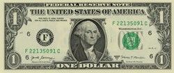 F- 1$ Federal Reserve Notes - Small Size 2017A Series