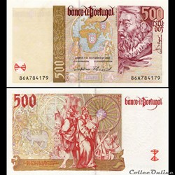 PORTUGAL - PICK 187 c - 500 ESCUDOS - 2000