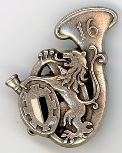 Insigne du 16° Bataillon de Chasseurs à Pied