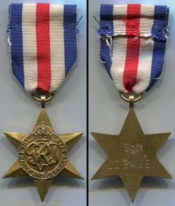 Médaille France and Germany Star (1939-1945 )- Royaume Uni