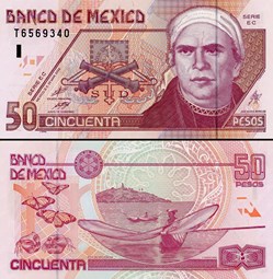 MEXIQUE - PICK 117b3 - 50 PESOS - 2002